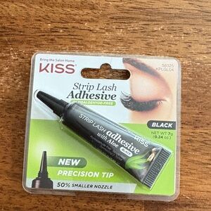 Kiss Strip Lash Adhesive with Aloe - Black